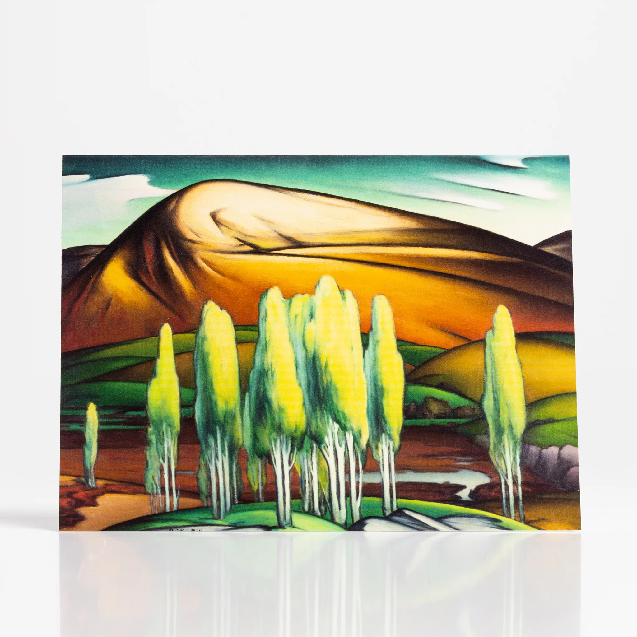 California Poplars by Christian Midjo – Vesterheim Collection Card