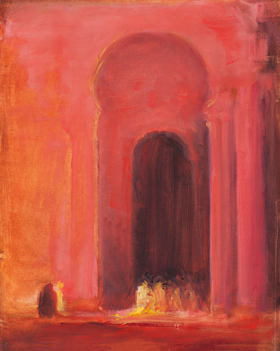 Giclée Print From Vesterheim’s Collections –  Ramadan By Christian Abrahamsen