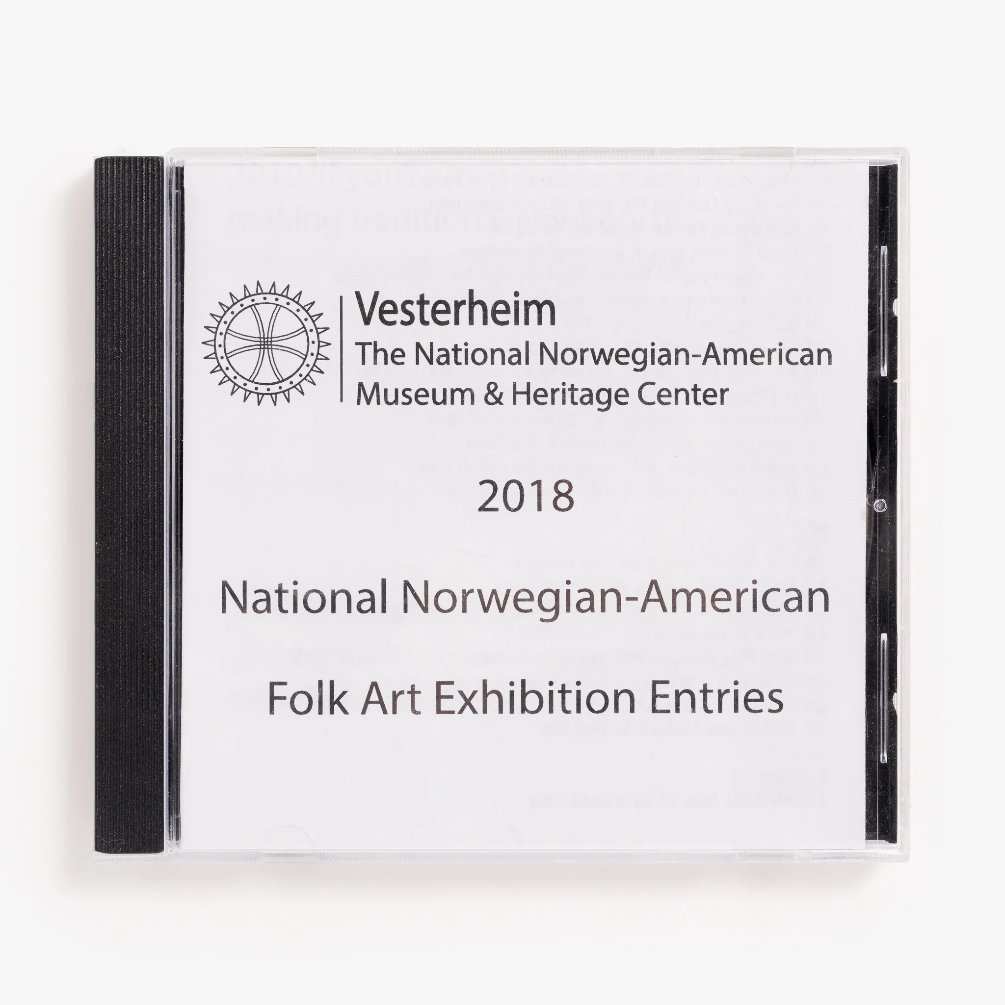 2018 National Exhibition of Folk Art in the Norwegian Tradition – CD of Images