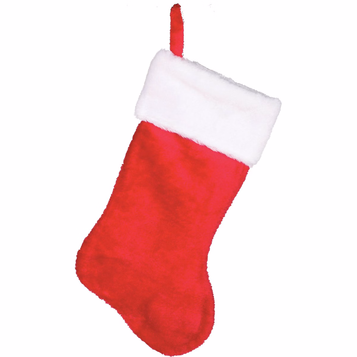 Gerson 17 In. Plush Red Stocking