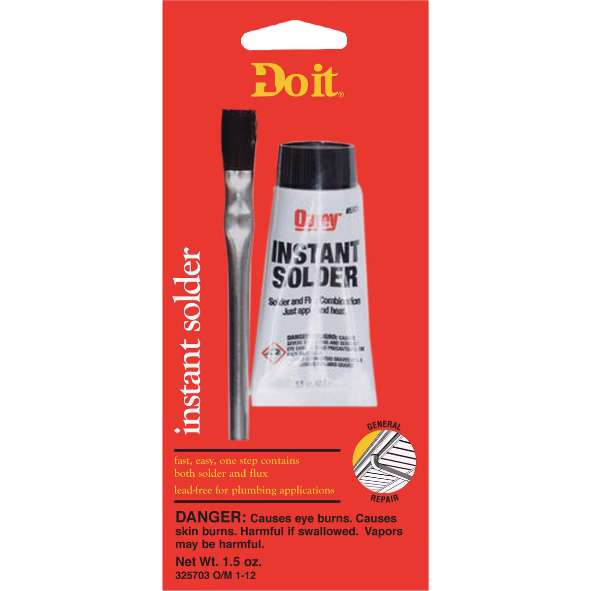 Do it 1-1/2 Oz. Solid 95% Tin, 5% Antimony Solder