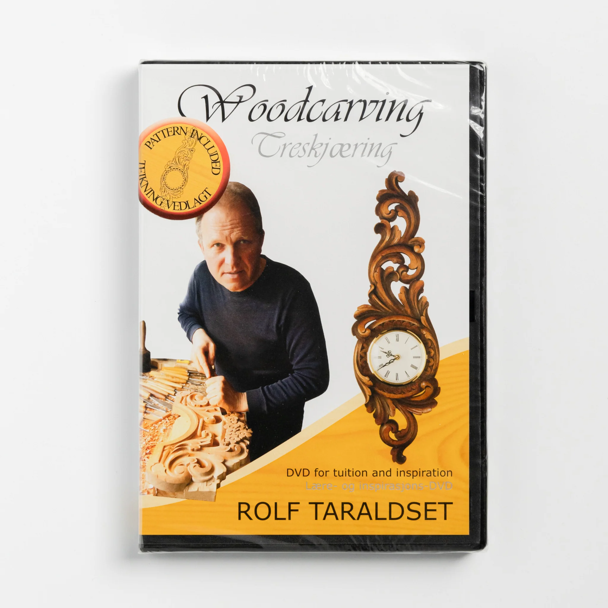 Woodcarving Treskæring with Rolf Taraldset – DVD