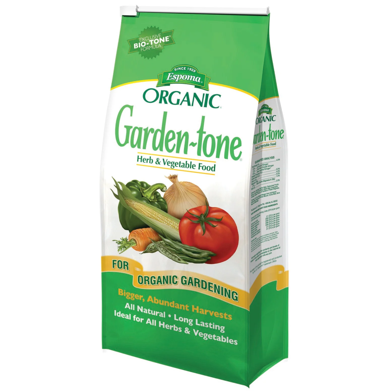 Espoma® Organic® Garden-tone® 3-4-4 – 4lb