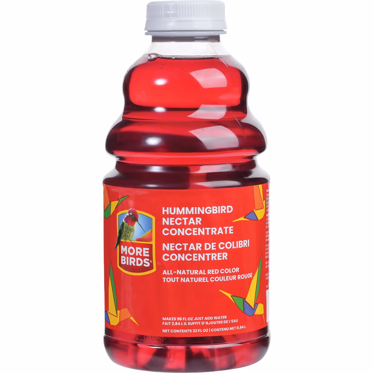More Birds 32 Oz. Red Liquid Concentrate Hummingbird Nectar