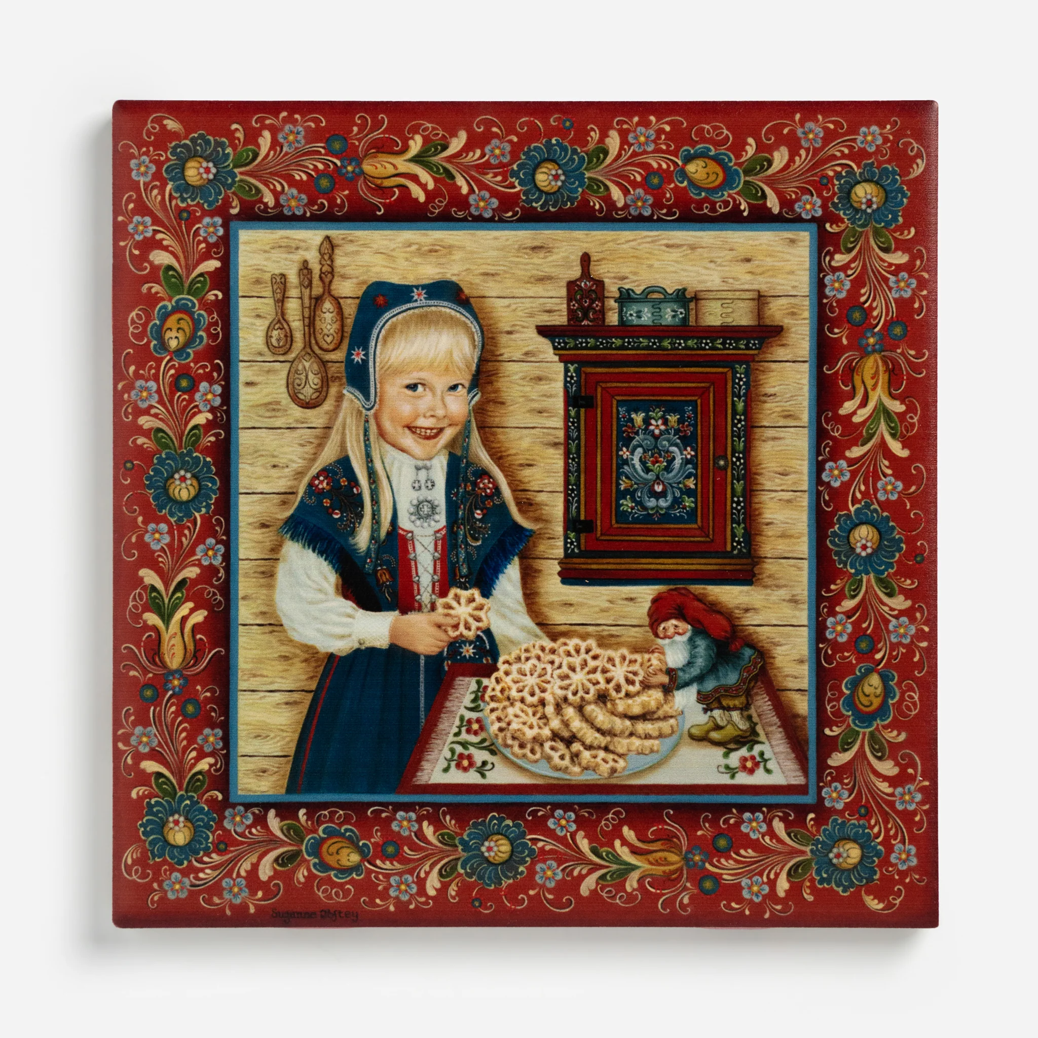 Rosette Baker – Trivet Designed By Suzanne Toftey