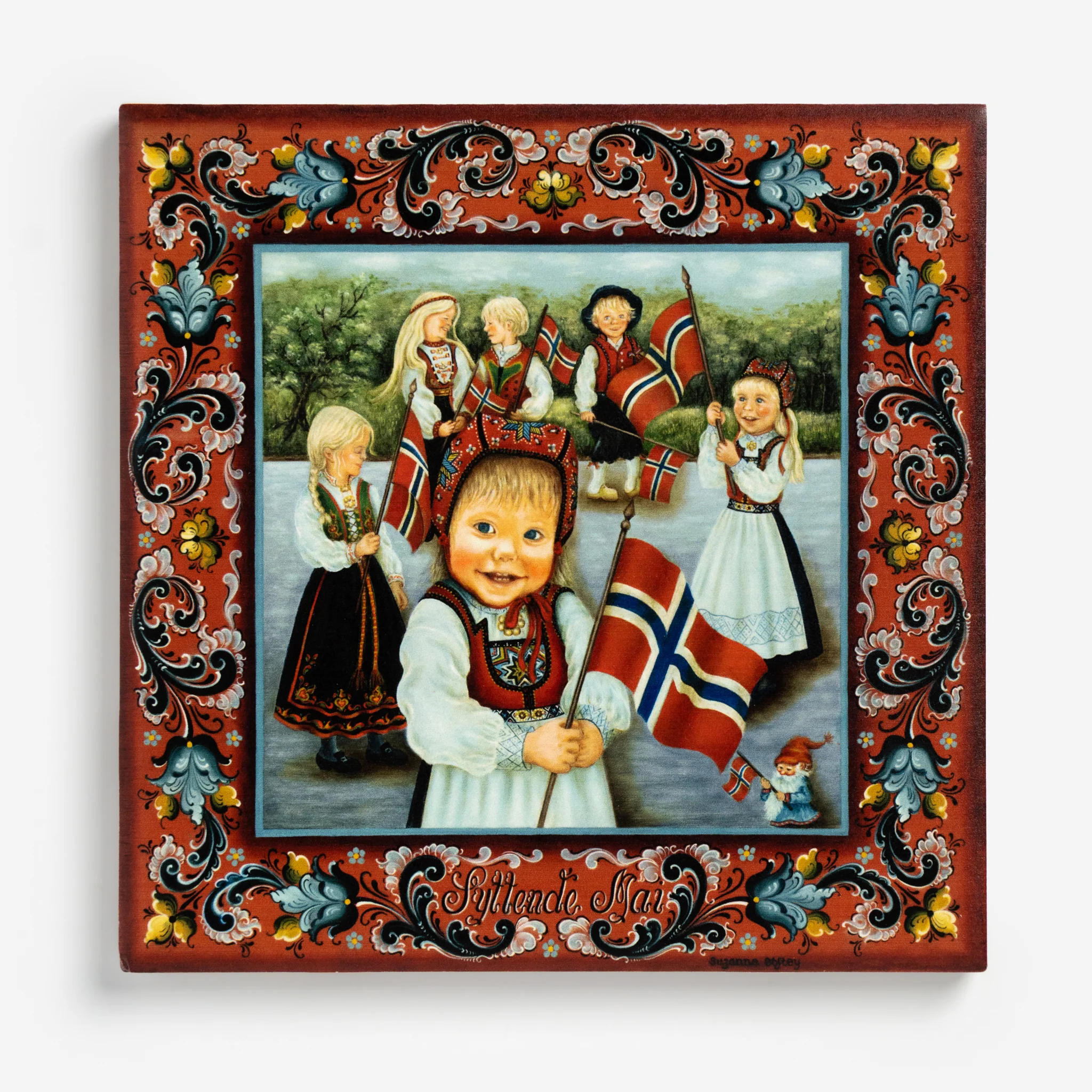 Syttende Mai – Trivet Designed by Suzanne Toftey