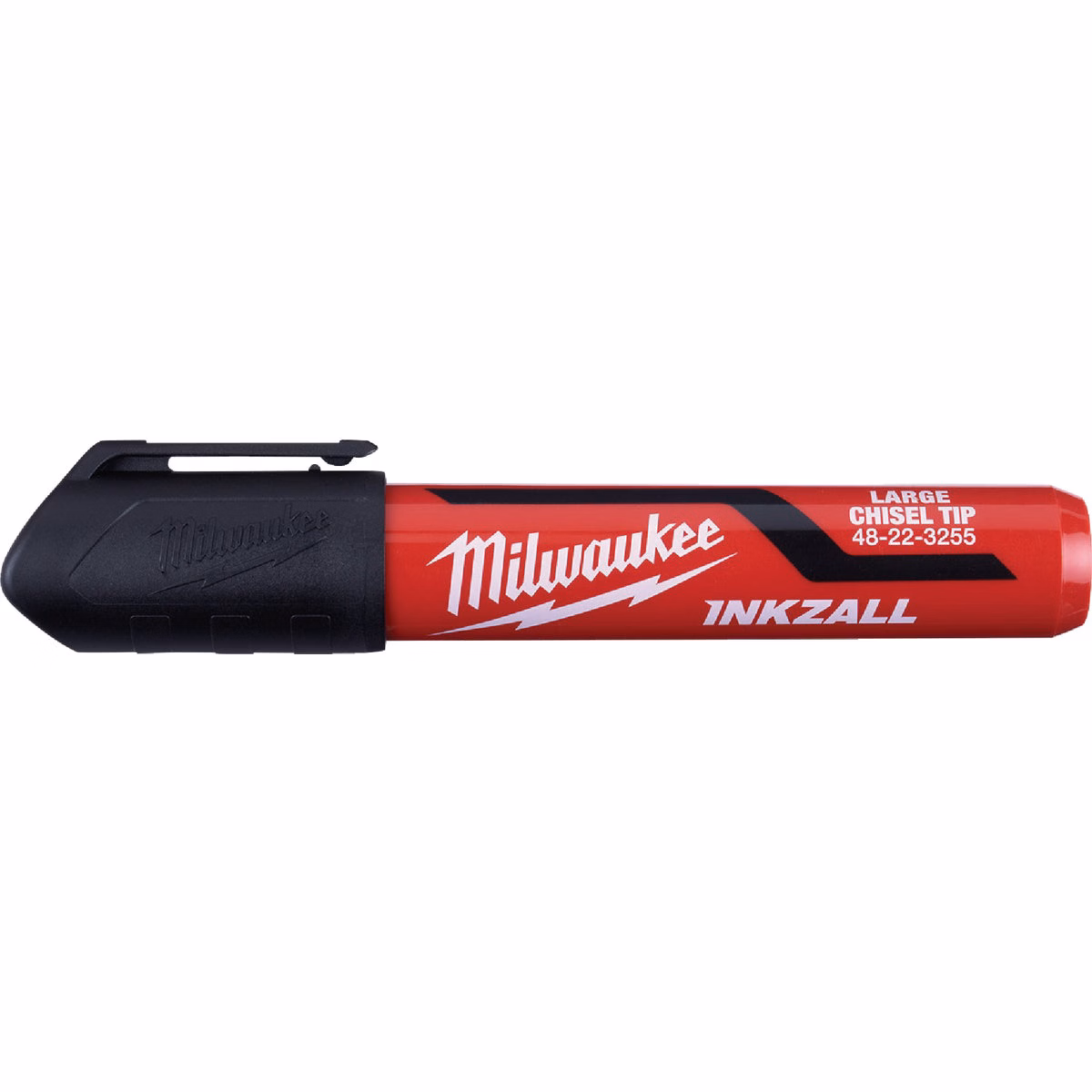 Milwaukee INKZALL Large Chisel Tip Black Job Site Marker