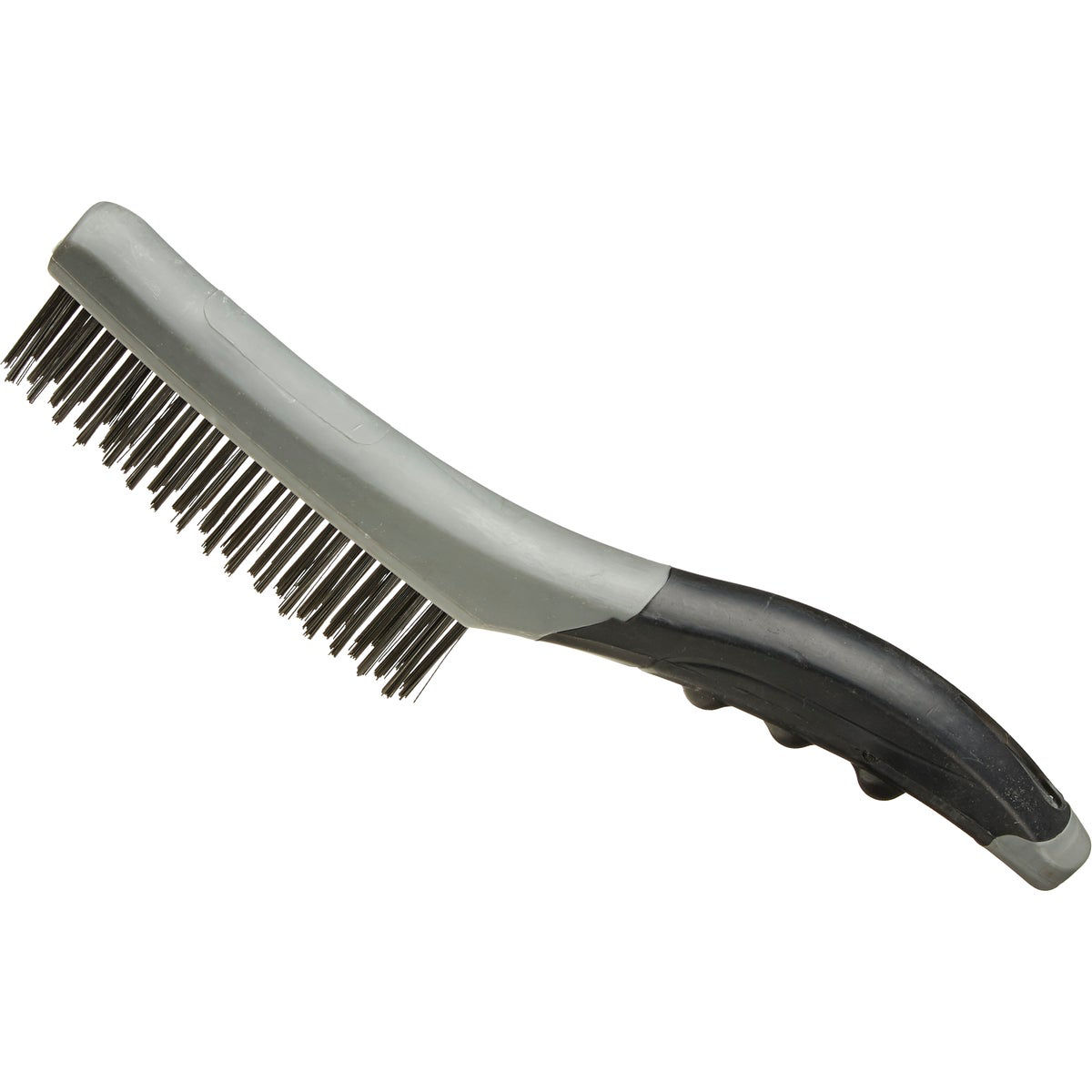 Best Look Soft Grip Carbon Steel Shoe Handle Wire Brush