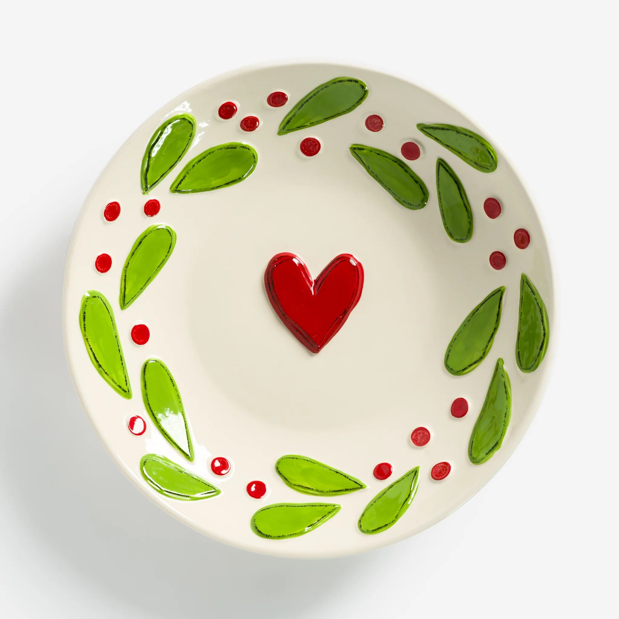 Holly Berry Serving Bowl