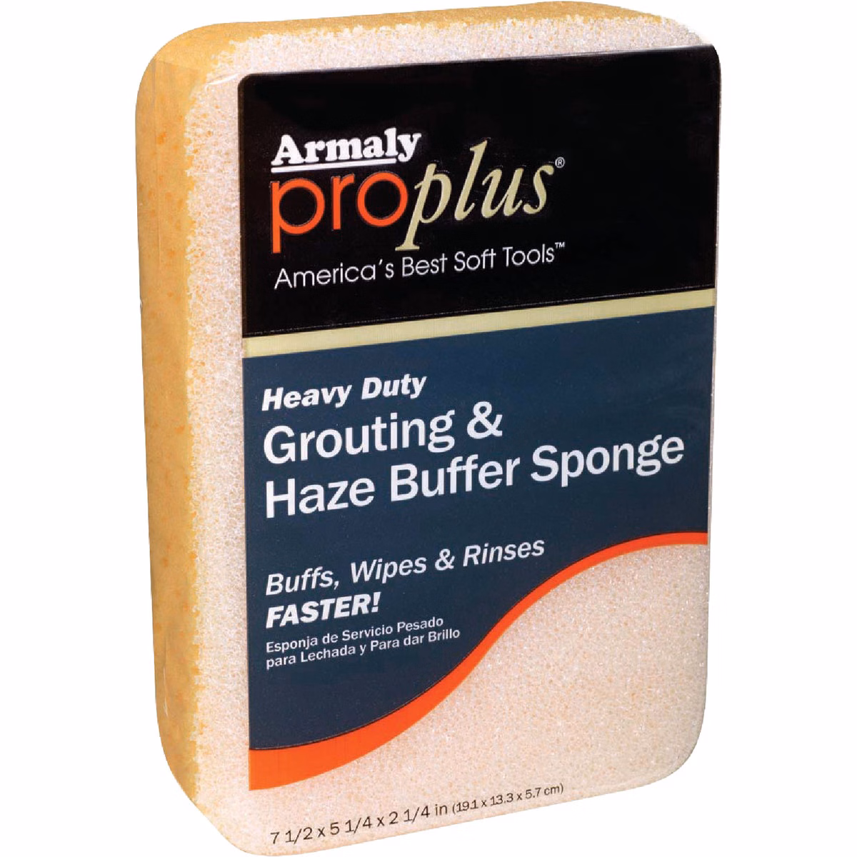 Armaly ProPlus 7-1/2 In. L Haze Buffer & Grout Sponge