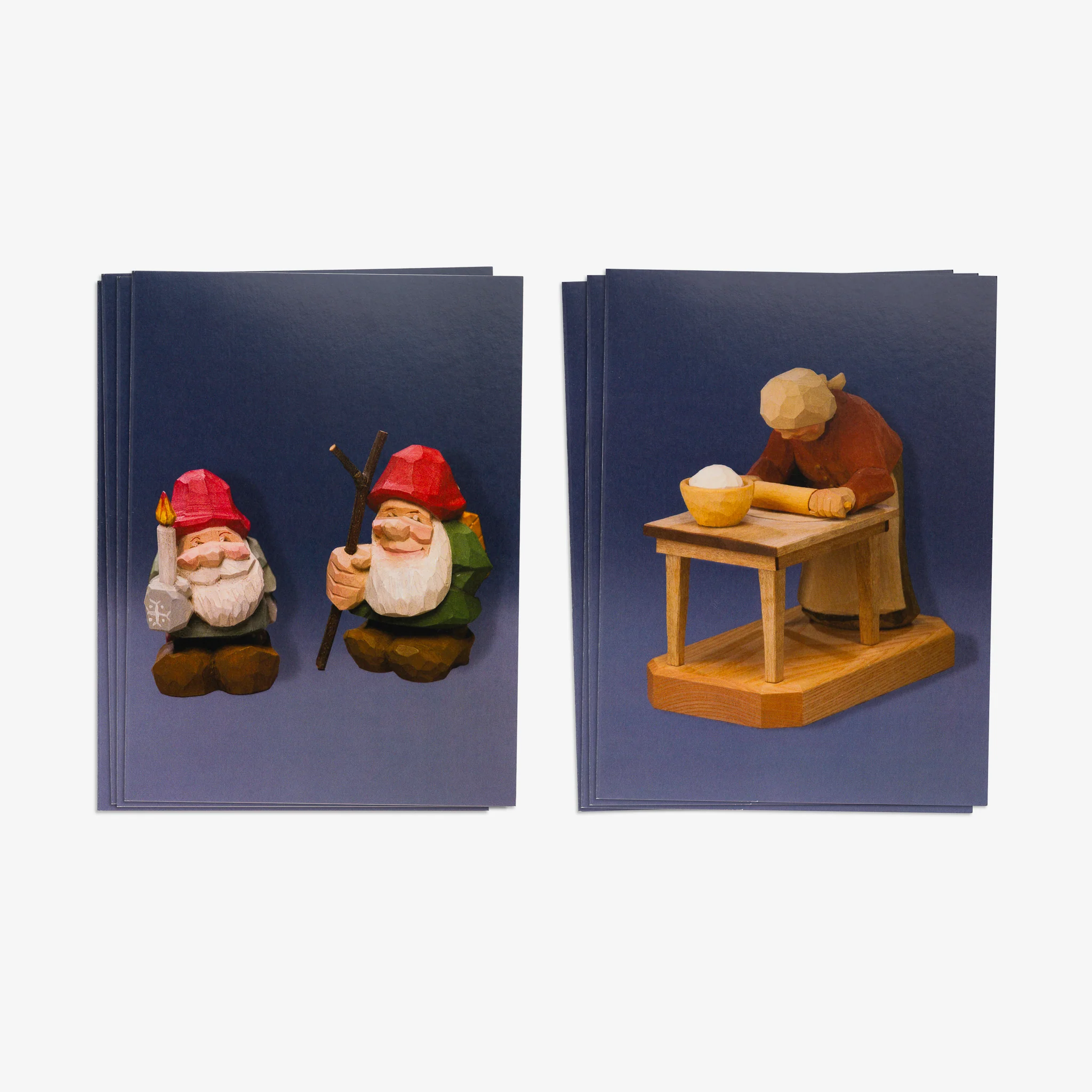 Flat-Plane Figure Carving by Harley Refsal – Vesterheim Collection Card Set