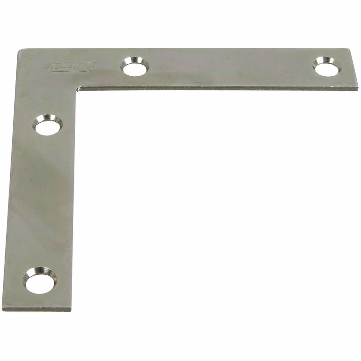 National Hardware 3-1/2 In. x 5/8 In. Zinc Flat Corner Iron