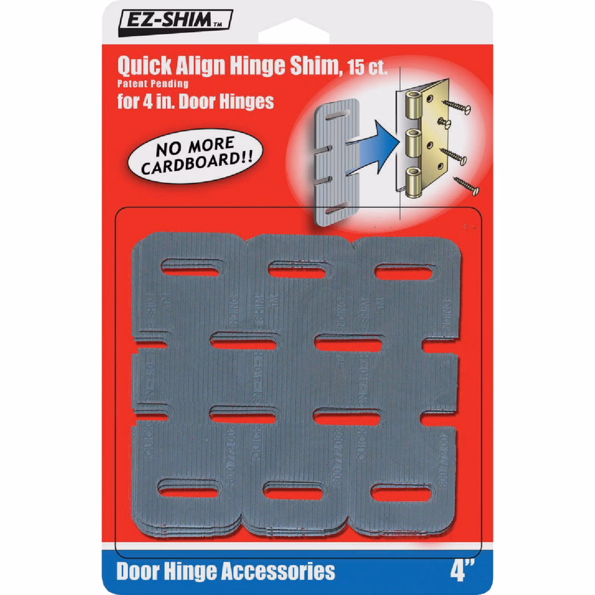 EZ Shim 4 In. Plastic Hinge Shim