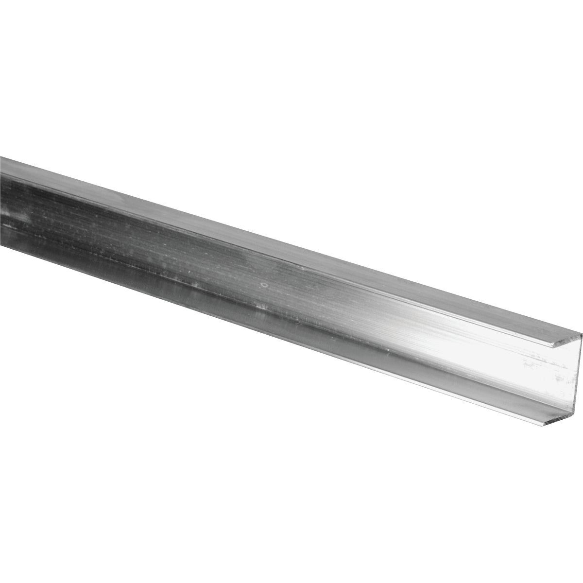 Hillman Steelworks Aluminum Mill 1/4 In. x 8 Ft., 1/16 In. U-Channel