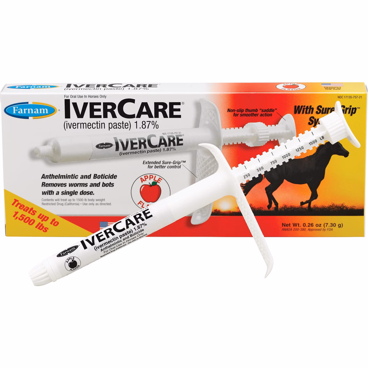 Ivercare Syringe Style Ivermectin Dewormer