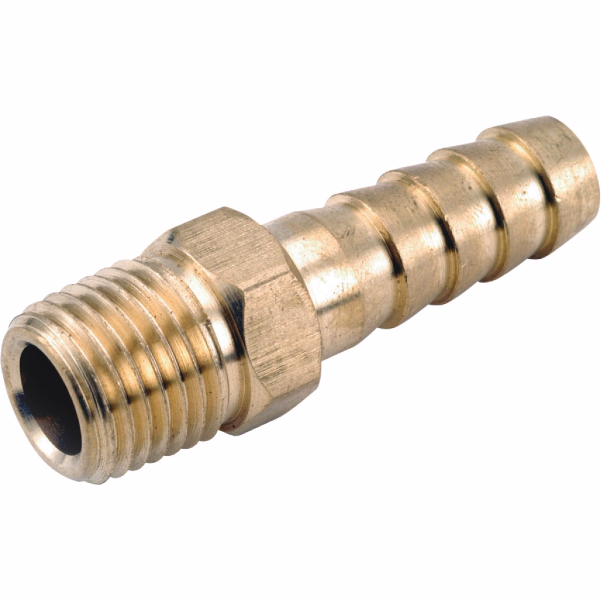 Anderson Metals 3/8 In. ID x 1/2 In. MPT Brass Hose Barb