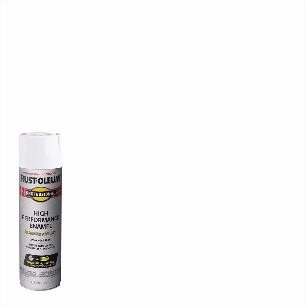 Rust-Oleum Professional Fast Dry 15 Oz. Gloss High Performance Enamel Spray Paint, White