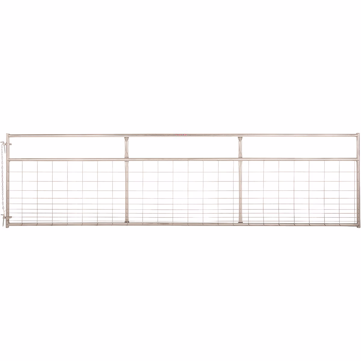 Tarter Watchman 50 In. H. x 16 Ft. L. x 1-3/4 In. Tube Diameter Galvanized Tube Gate