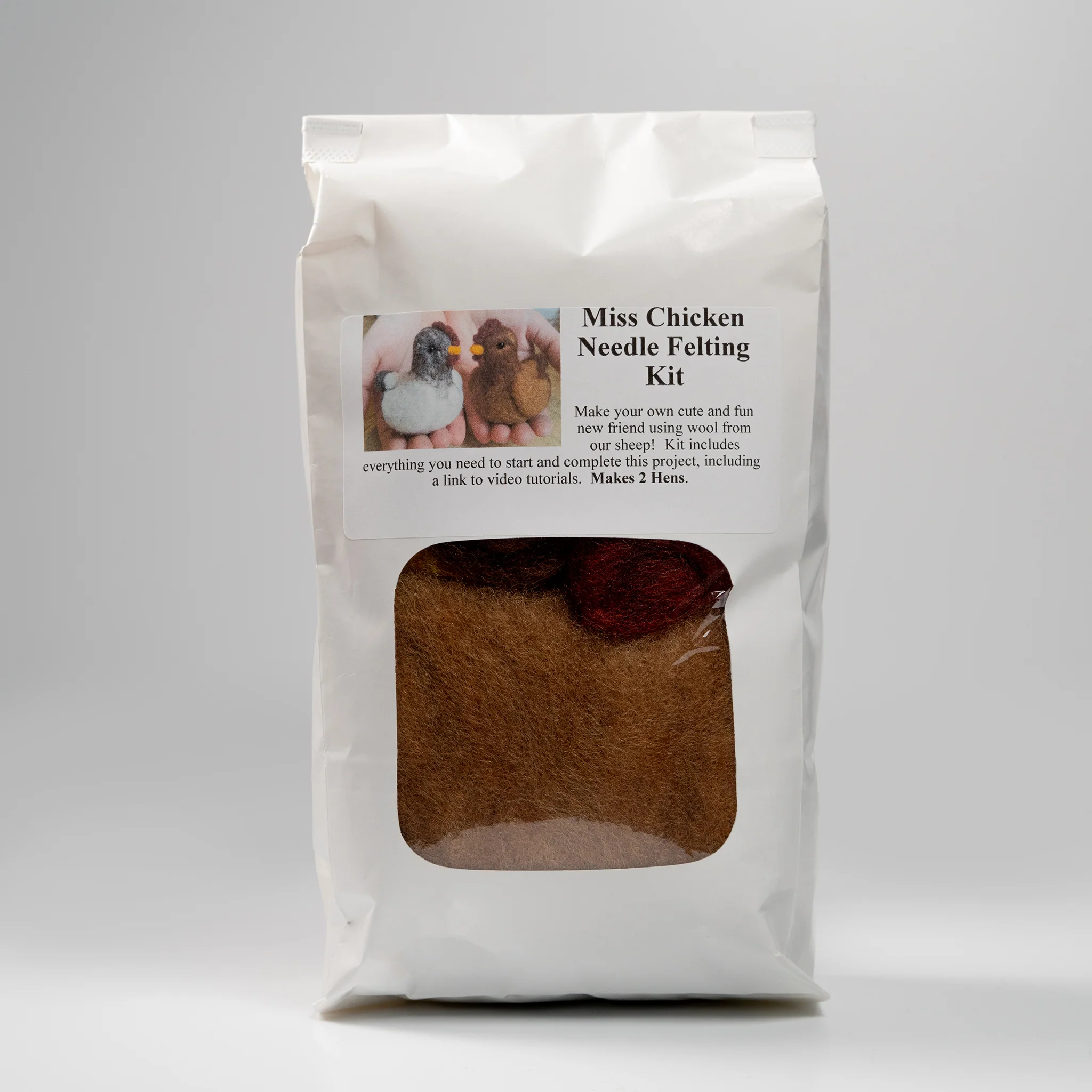 Animal Needle Felting Kits by Laura Berlage