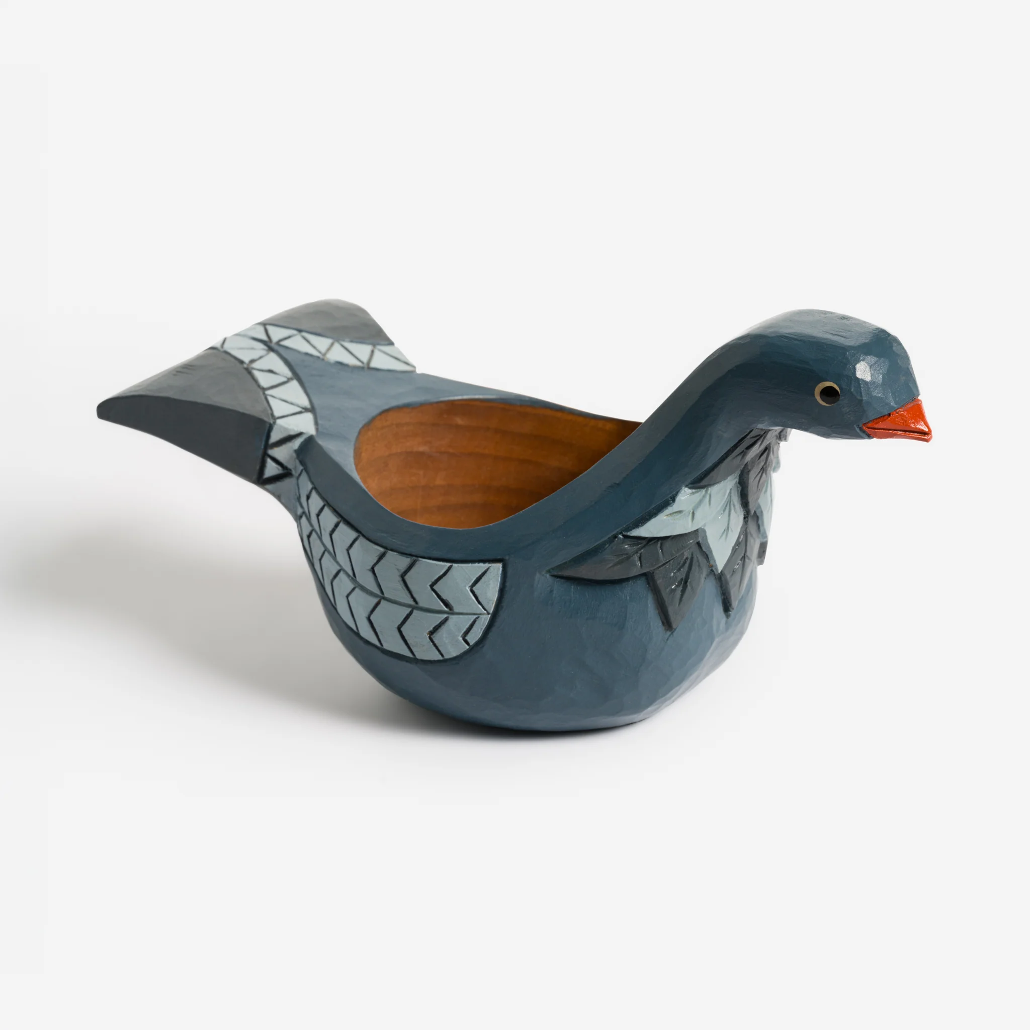 Ale Blue Bird Carved by Rebecca Hanna
