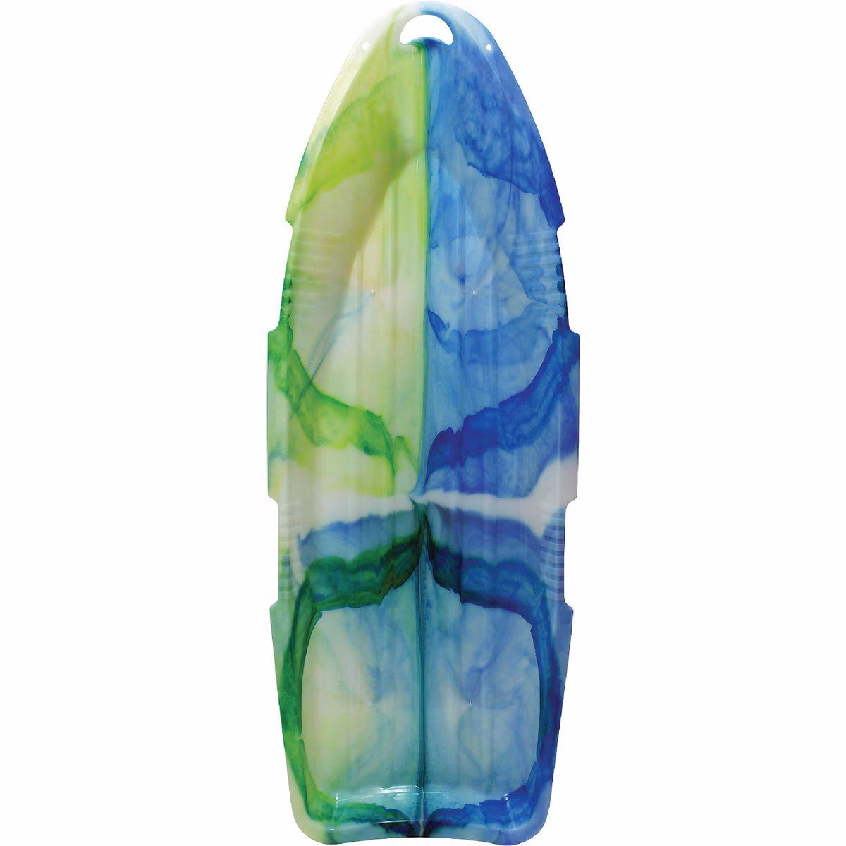 EMSCO ESP Day Glow Sno Cruiser Neon Tie Dye Polyethylene 48 In. Toboggan