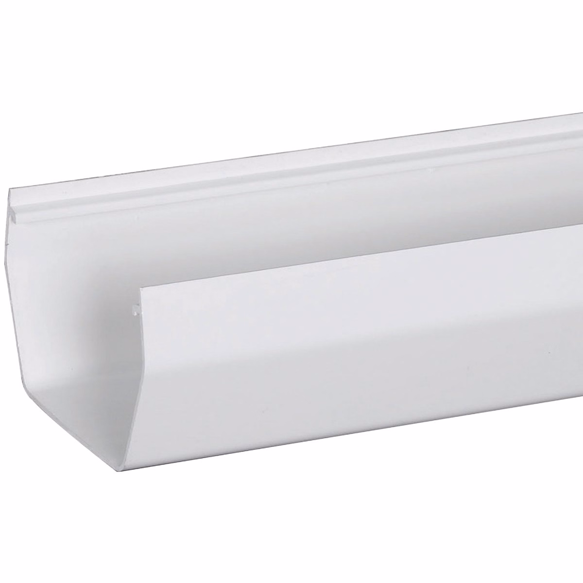 Amerimax 5 In. Contemporary White Vinyl Gutter 10 Ft.