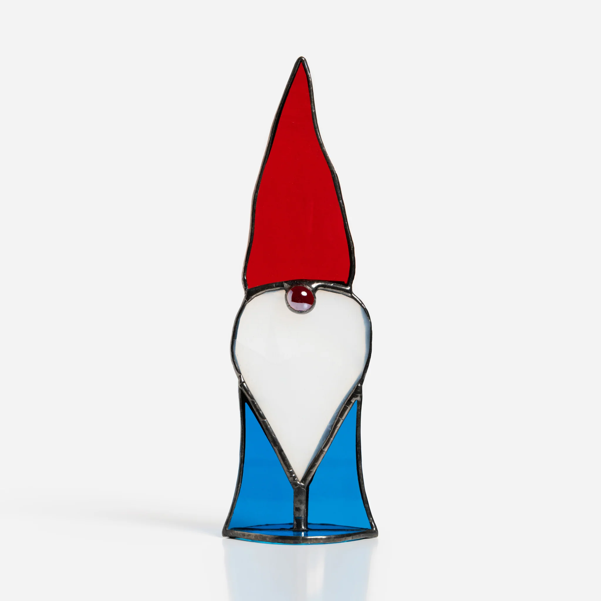Stained Glass Gnome by Felicia Pecinovsky