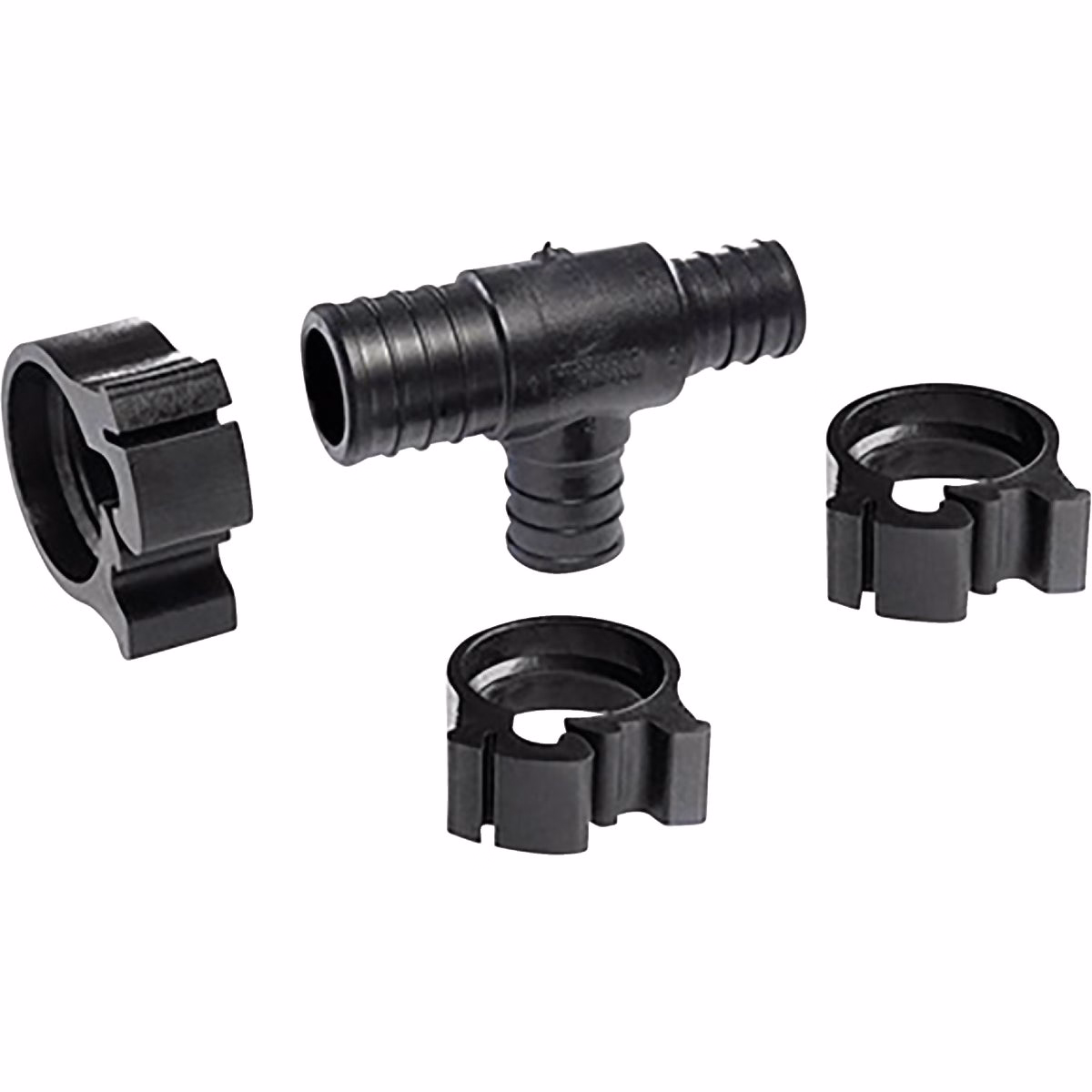 Flair-It 1 PEXLock In. x 3/4 In. x 3/4 In. Plastic Reducing PEX Tee