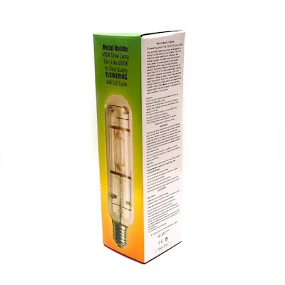 Mass Metal Halide 600 Watt Bulb & Reflector Bundle