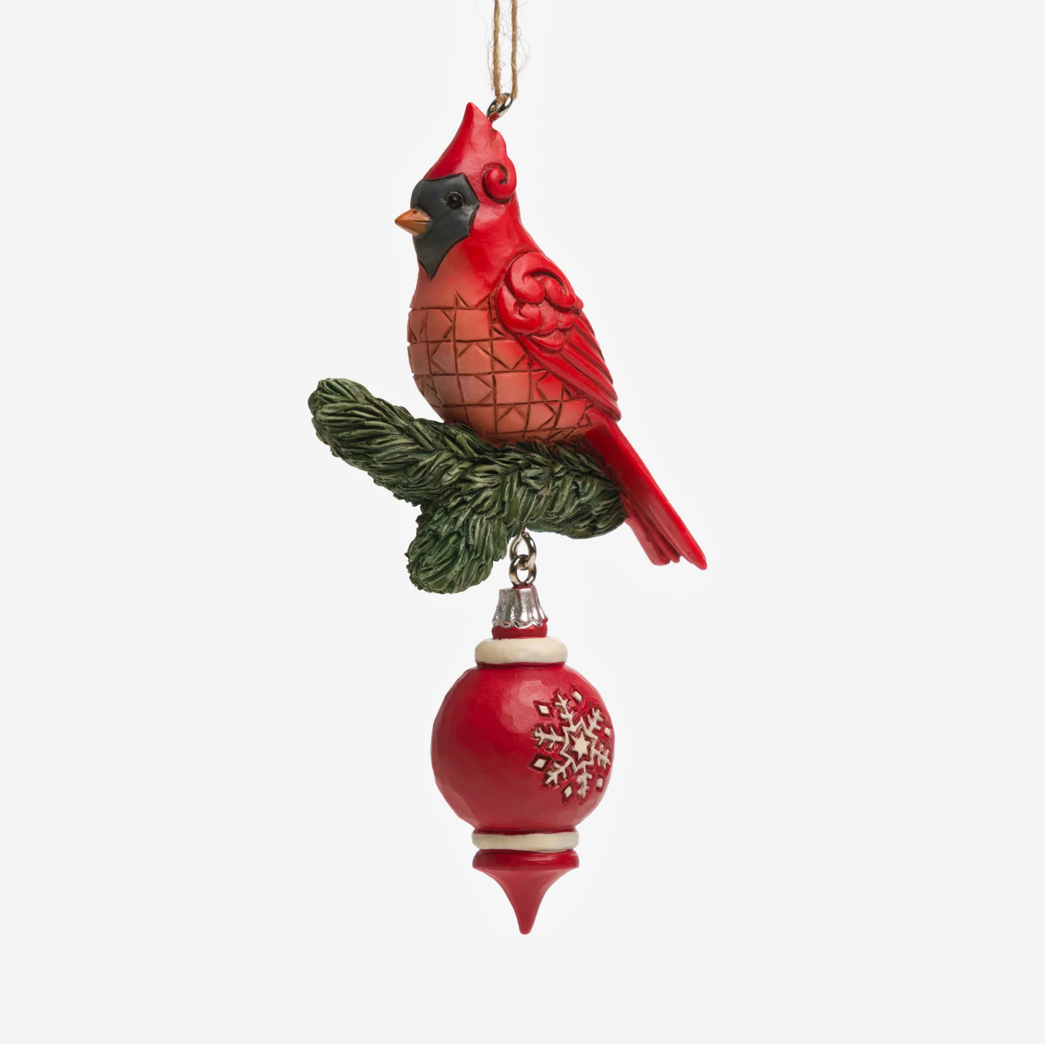 Nordic Noel Cardinal Ornament by Jim Shore