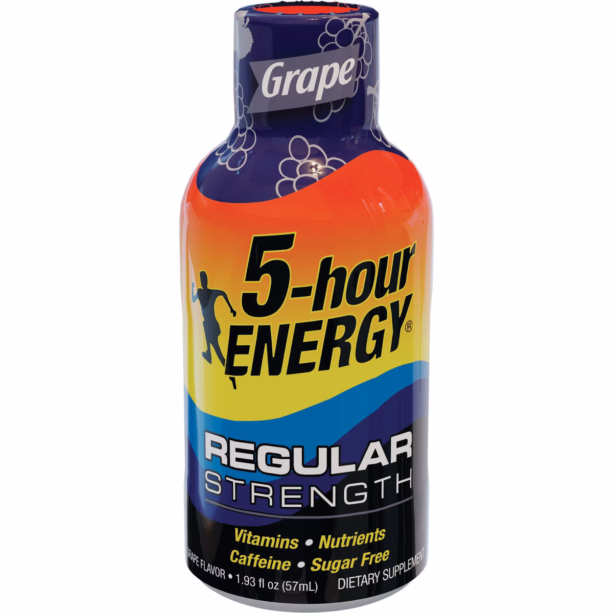 5-hour ENERGY Shot, Regular Strength, Grape, 1.93 oz