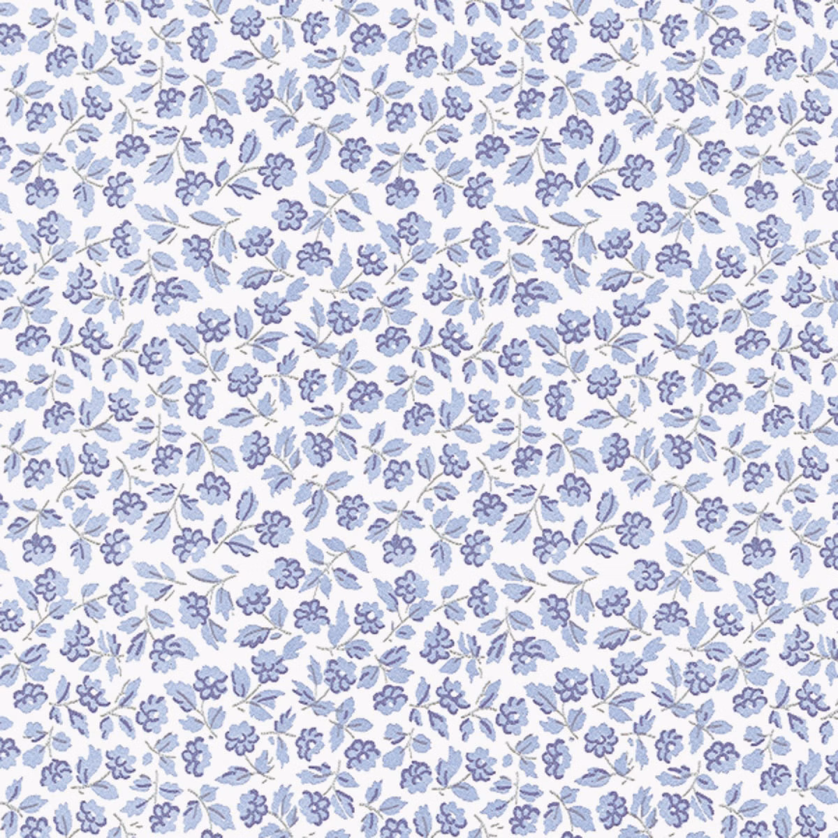 Con-Tact Grip Print 18 In. x 4 Ft. Ashley Blue Non-Adhesive Shelf Liner