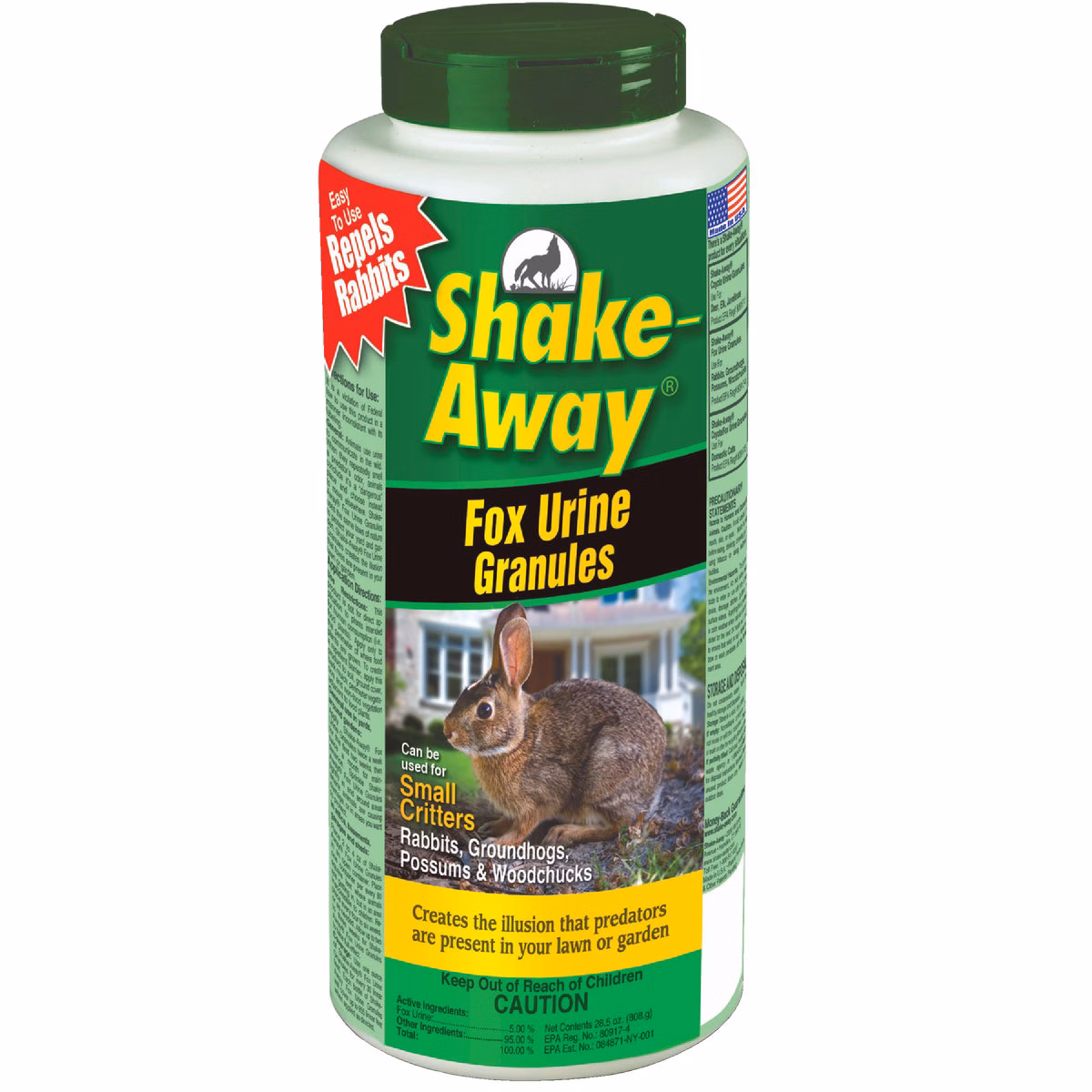 Shake Away 28.5 Oz. Granular Organic Small Critter Repellent