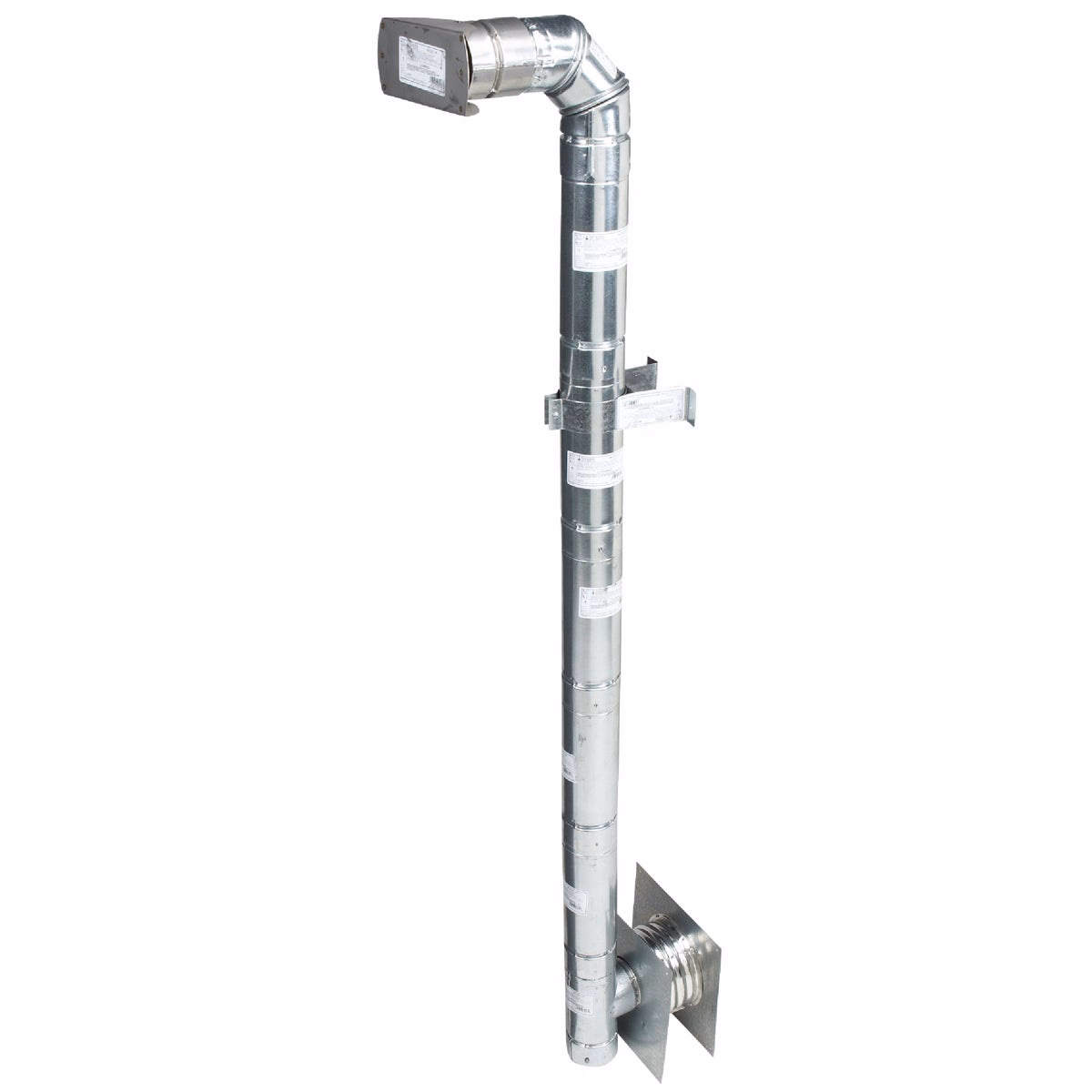 SELKIRK VP Pellet Pipe 3 In. Through the Wall Pellet Stove Pipe Kit
