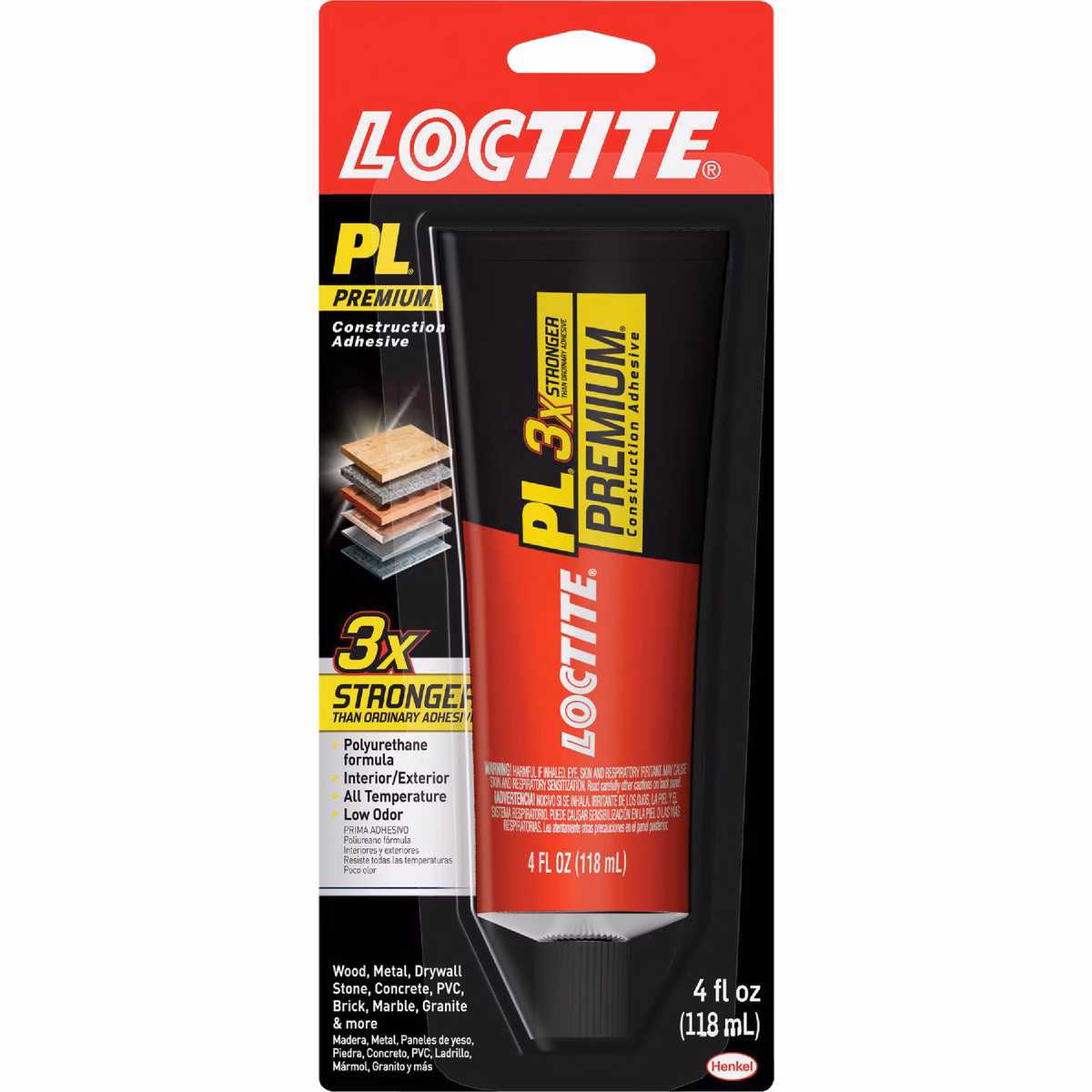 LOCTITE PL Premium 4 Oz. Polyurethane Construction Adhesive