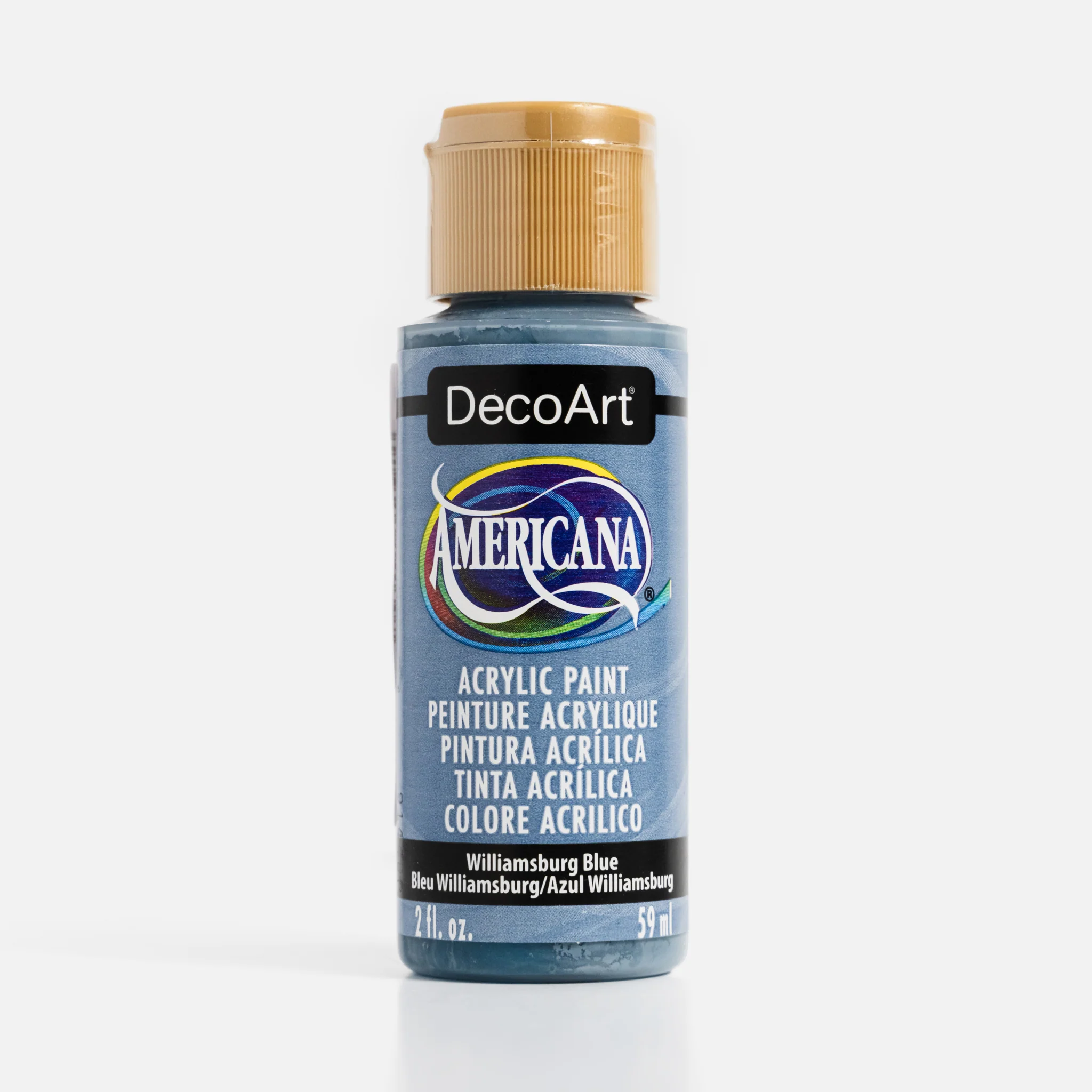 Deco Art Americana Acrylic Paint – Williamsburg Blue