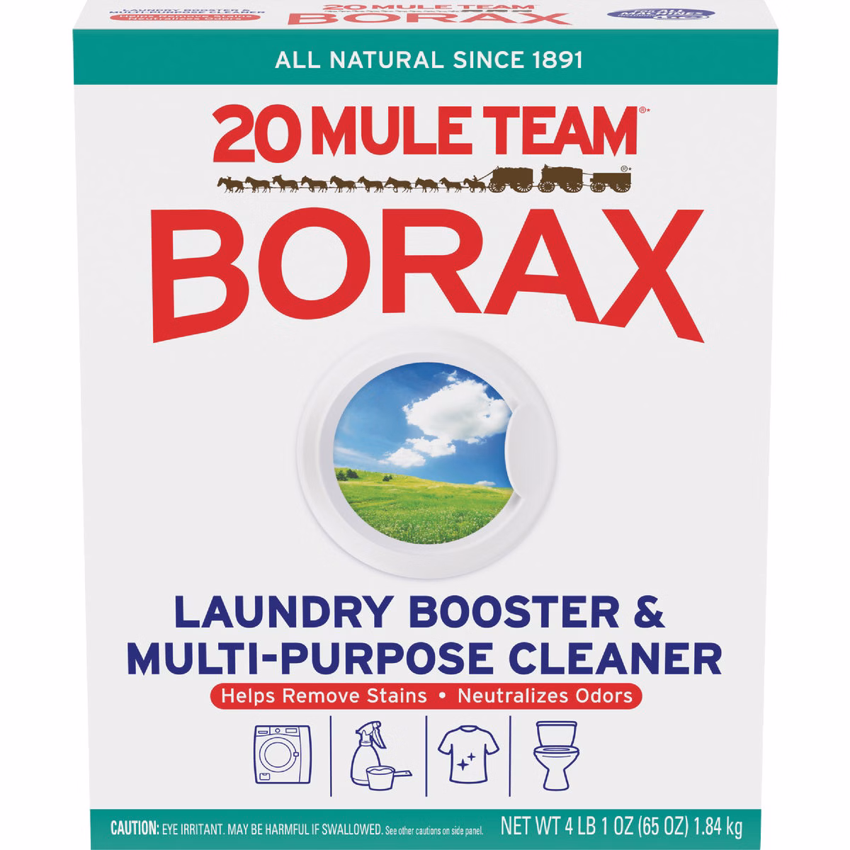 20 Mule-Team 65 Oz. Borax Laundry Booster & Cleaner