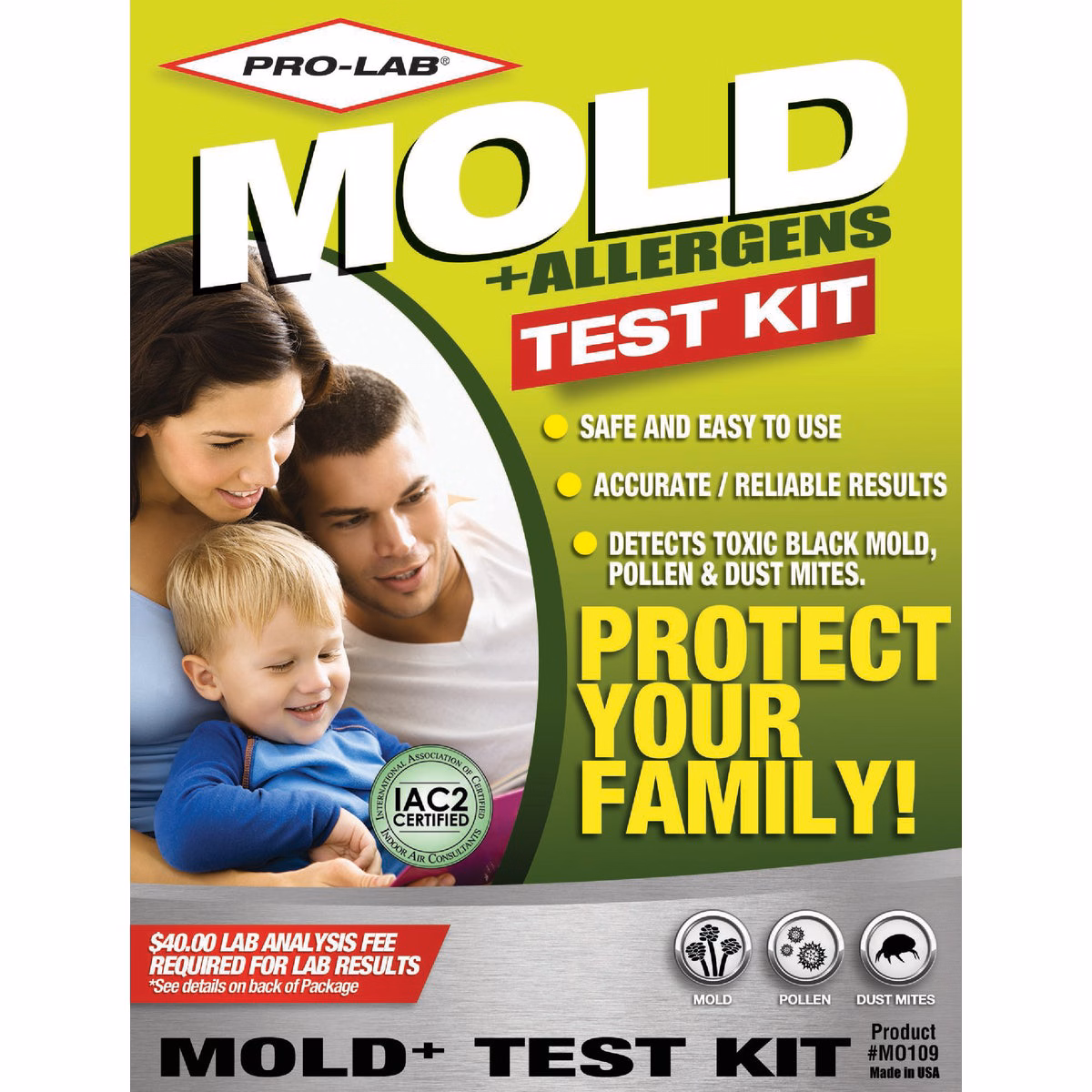Pro Lab Within 48 Hours Mold Test Kit