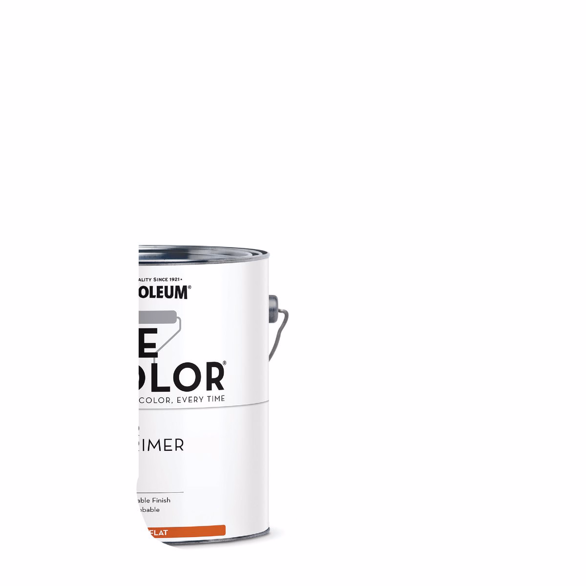 Rust-Oleum Sure Color Flat White Interior Wall Paint and Primer, Gallon