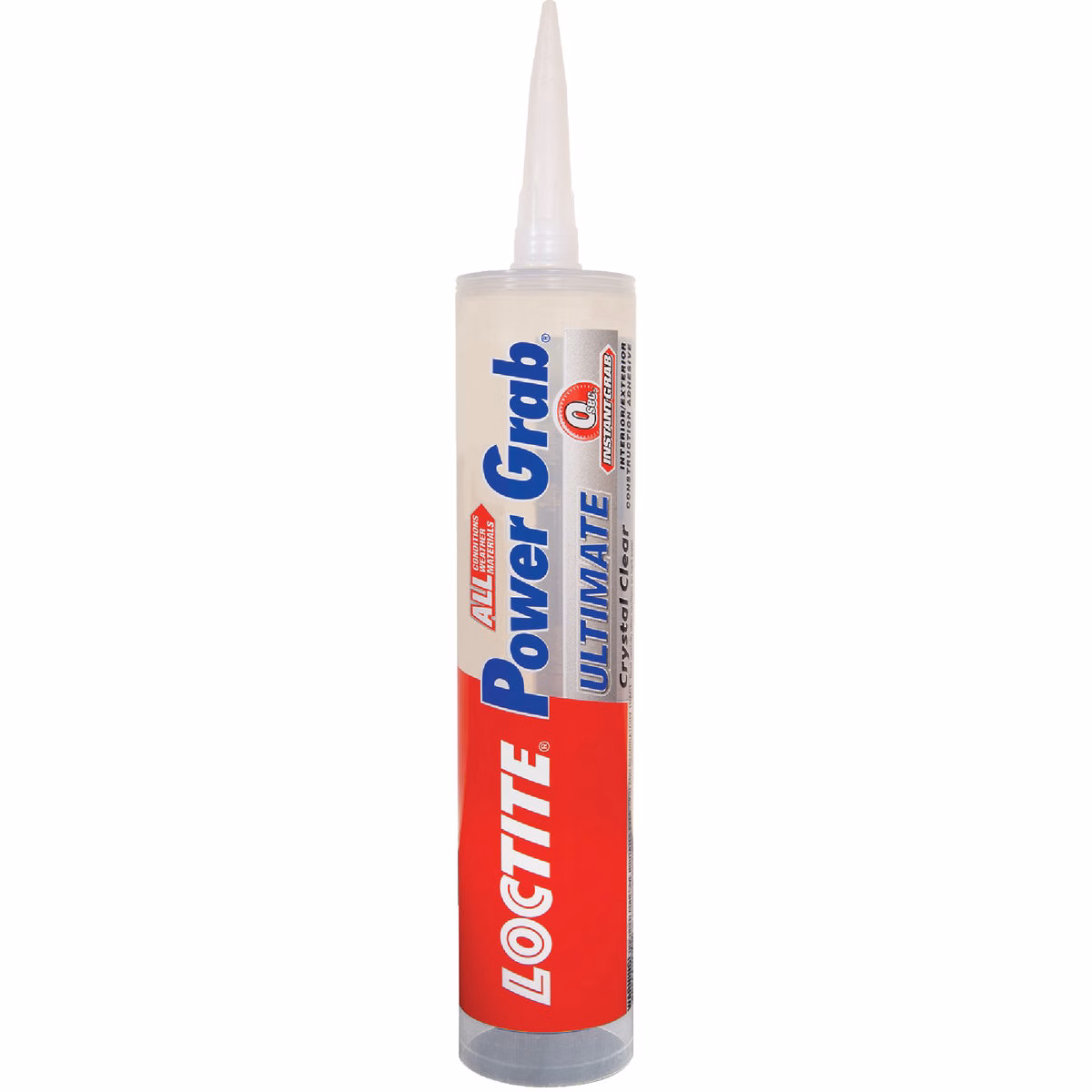LOCTITE Power Grab 9 Oz. Crystal Clear Ultimate Construction Adhesive