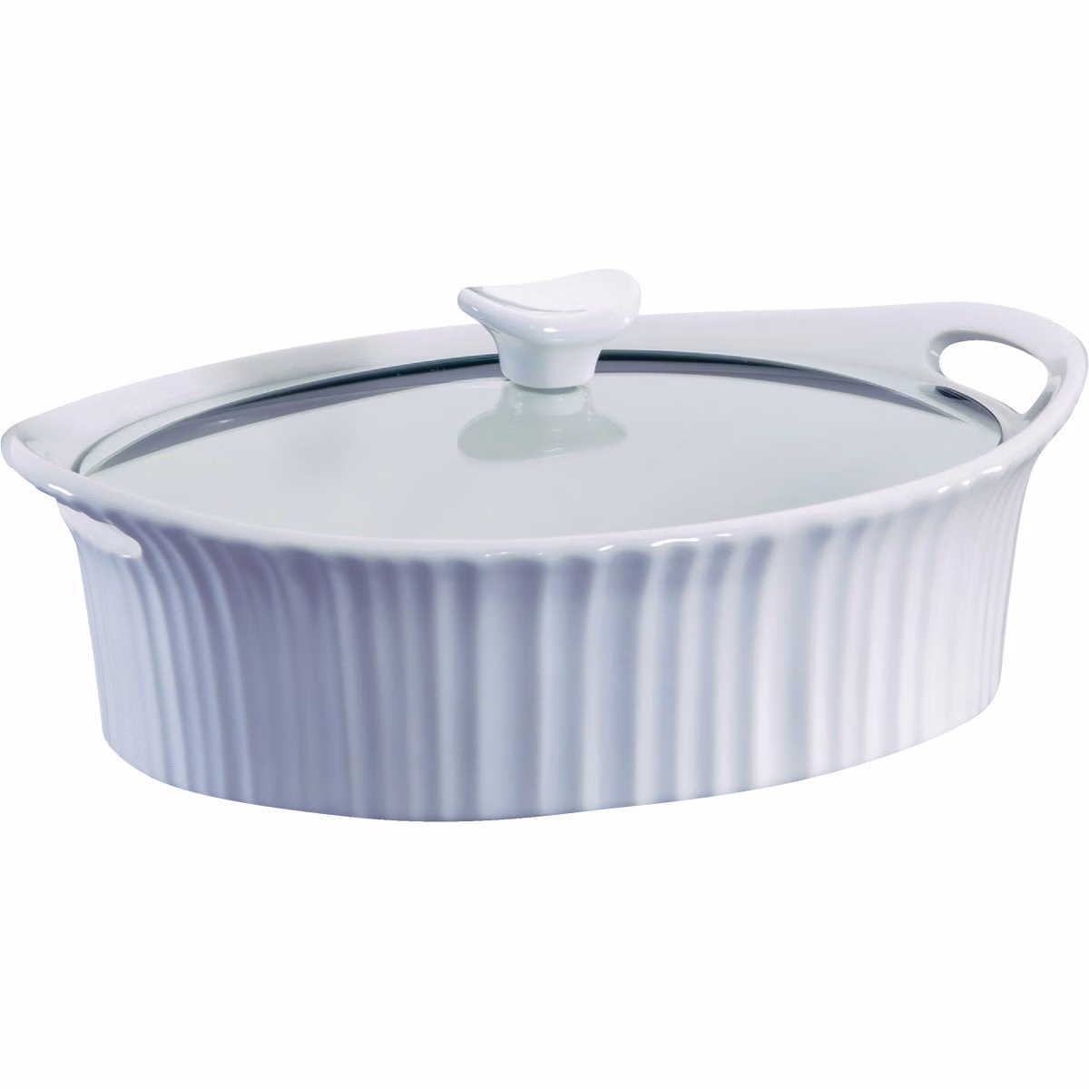 Corningware 2-1/2 Quart Oval Covered Casserole Dish
