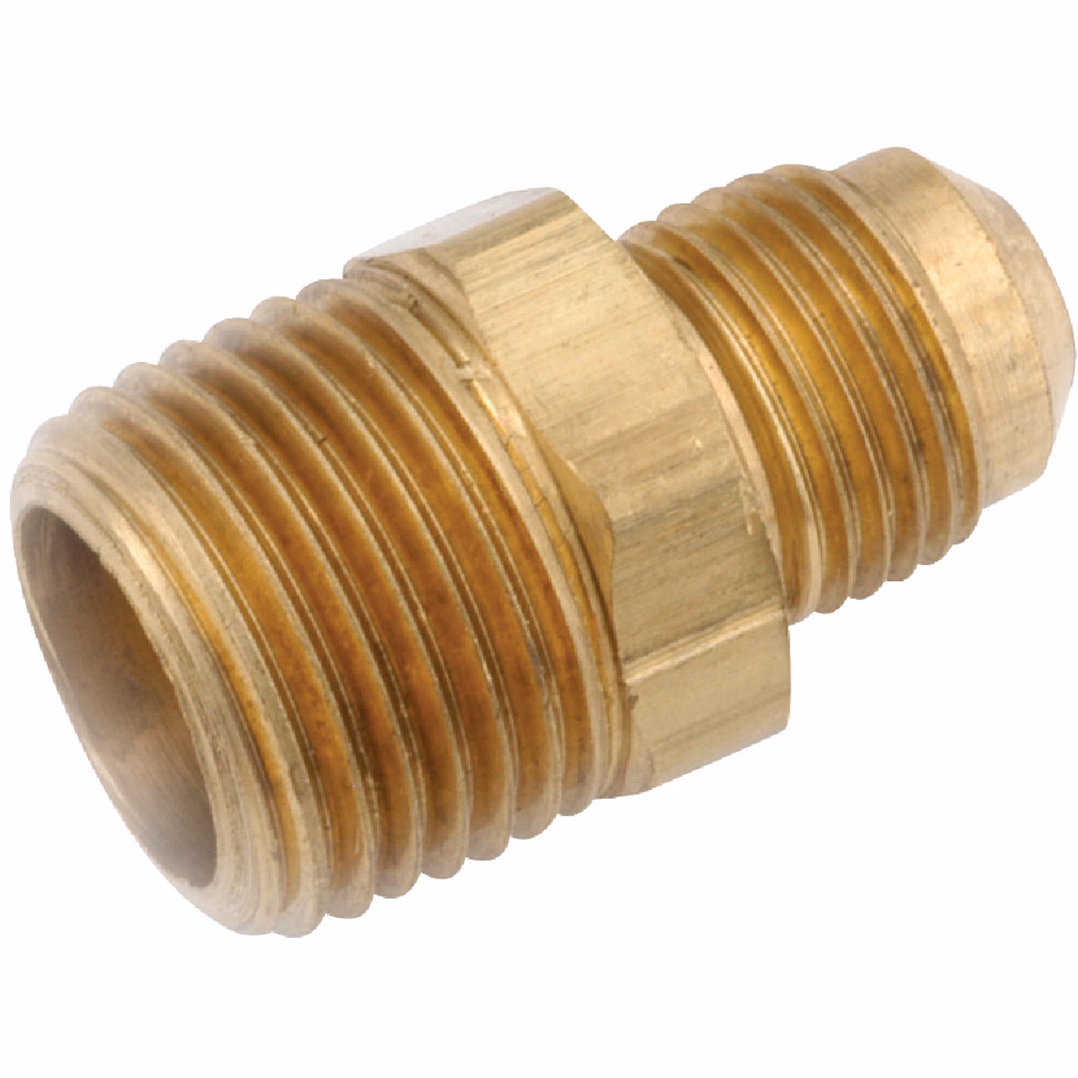 Anderson Metals 3/8 In. x 1/2 In. Brass Male Flare Connector