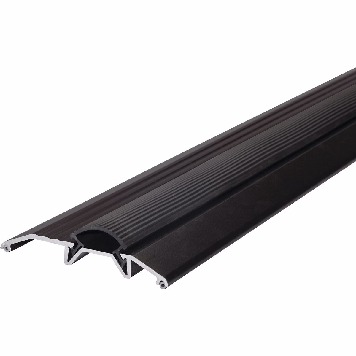 M-D Building Products 3-3/4 In. x 3/4 In. x 36 In. Bronze Aluminum and Vinyl Heavy-Duty Low-Profile Threshold