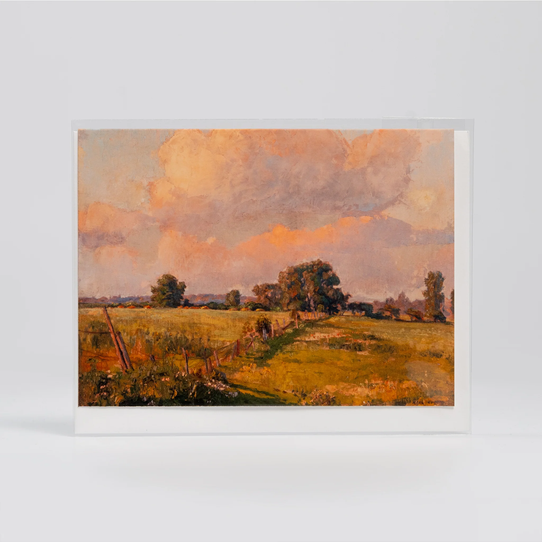 American Farm Scene by Karl Ouren – Vesterheim Collection Card