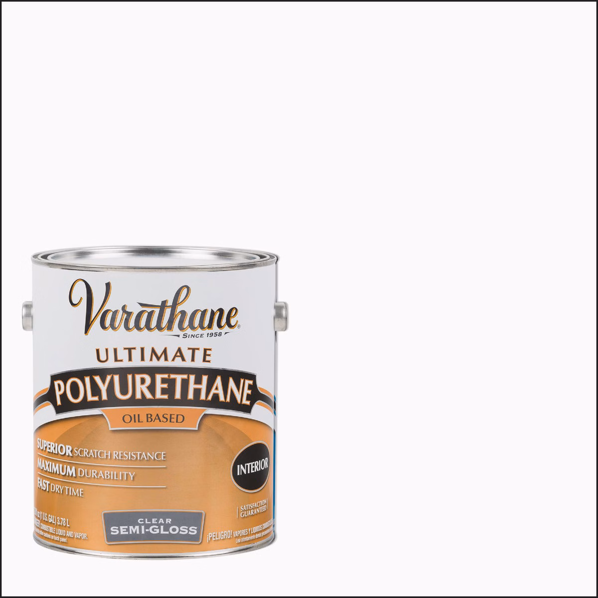 Varathane Semi-Gloss Interior Polyurethane, 1 Gal.