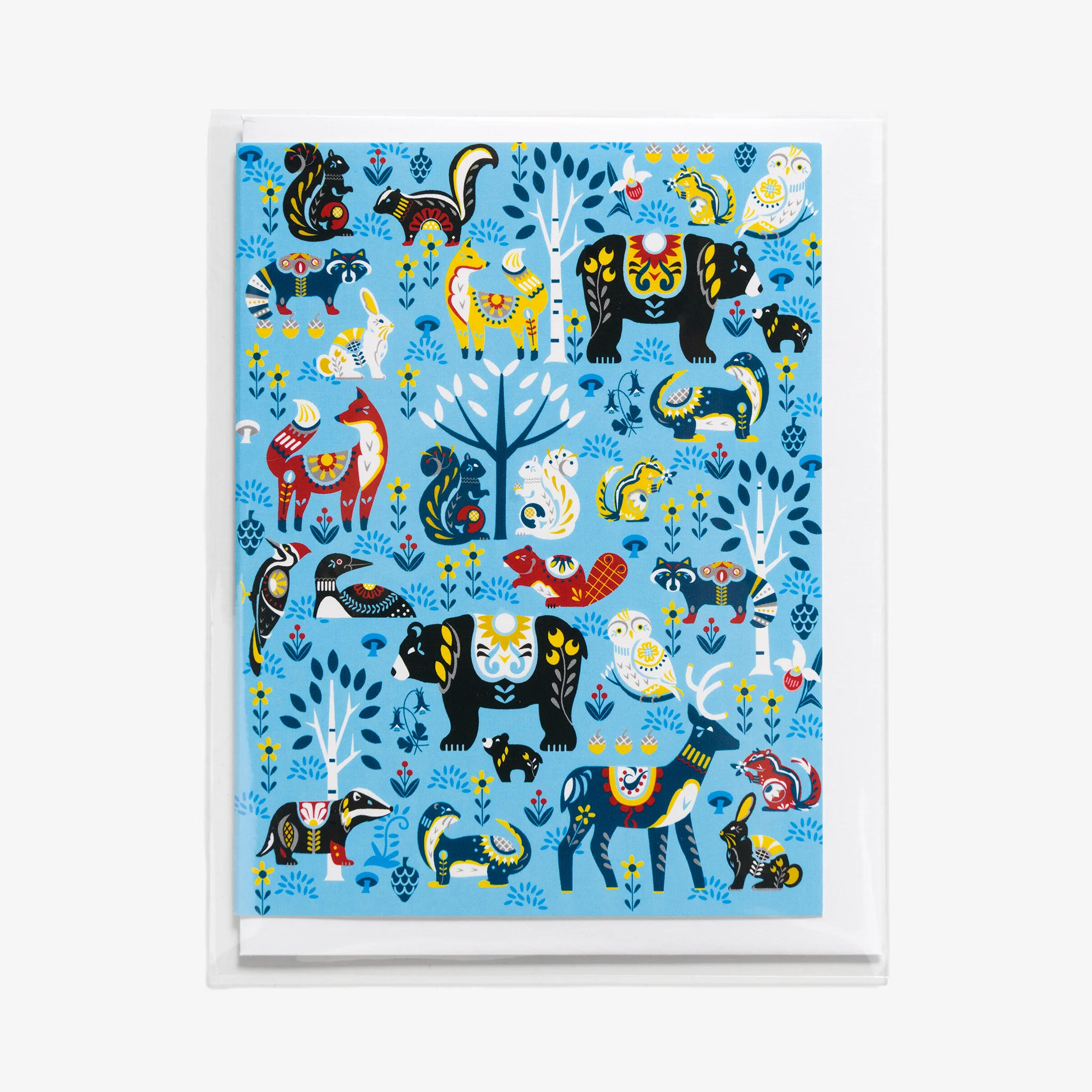 Woodland Dalas Card by Cindy Lindgren