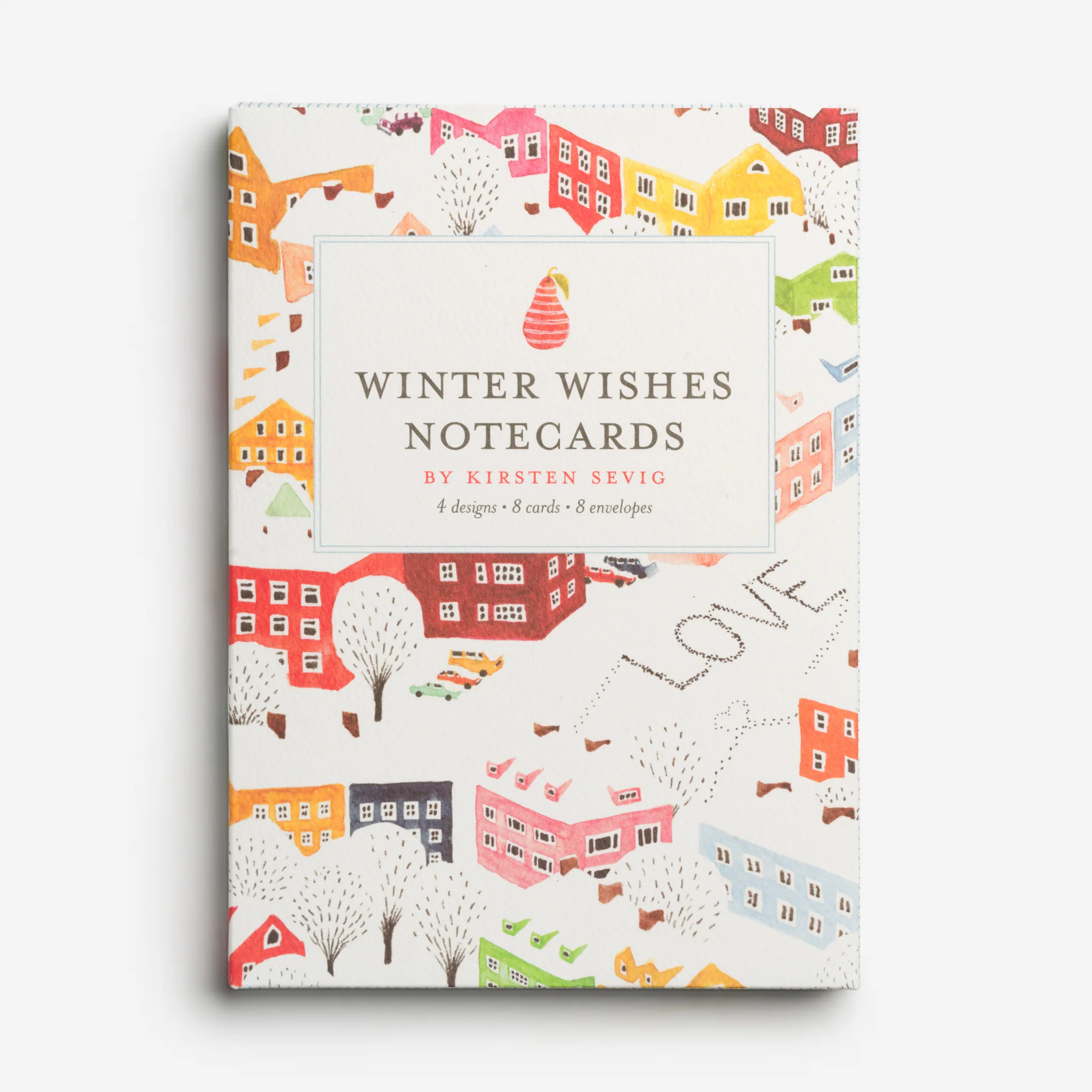 Winter Wishes Notecards by Kirsten Sevig