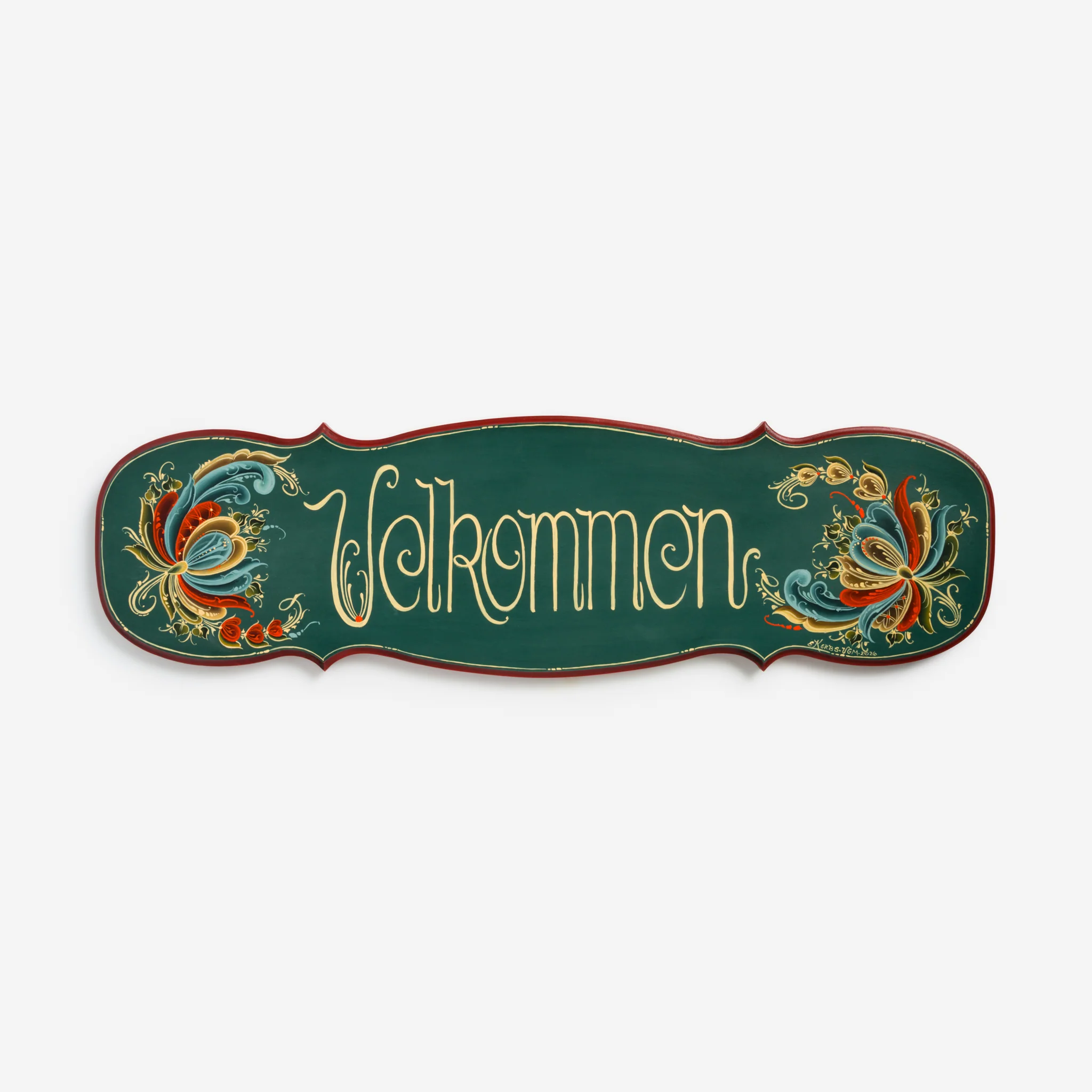 Large Welcome Sign by Ellen Kerbs