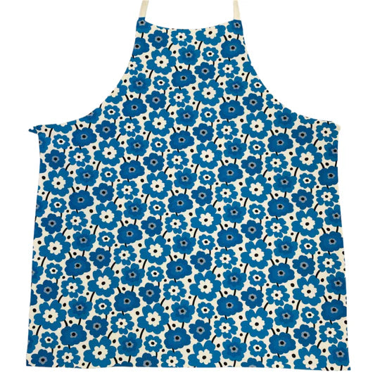 Blue Flowers Apron
