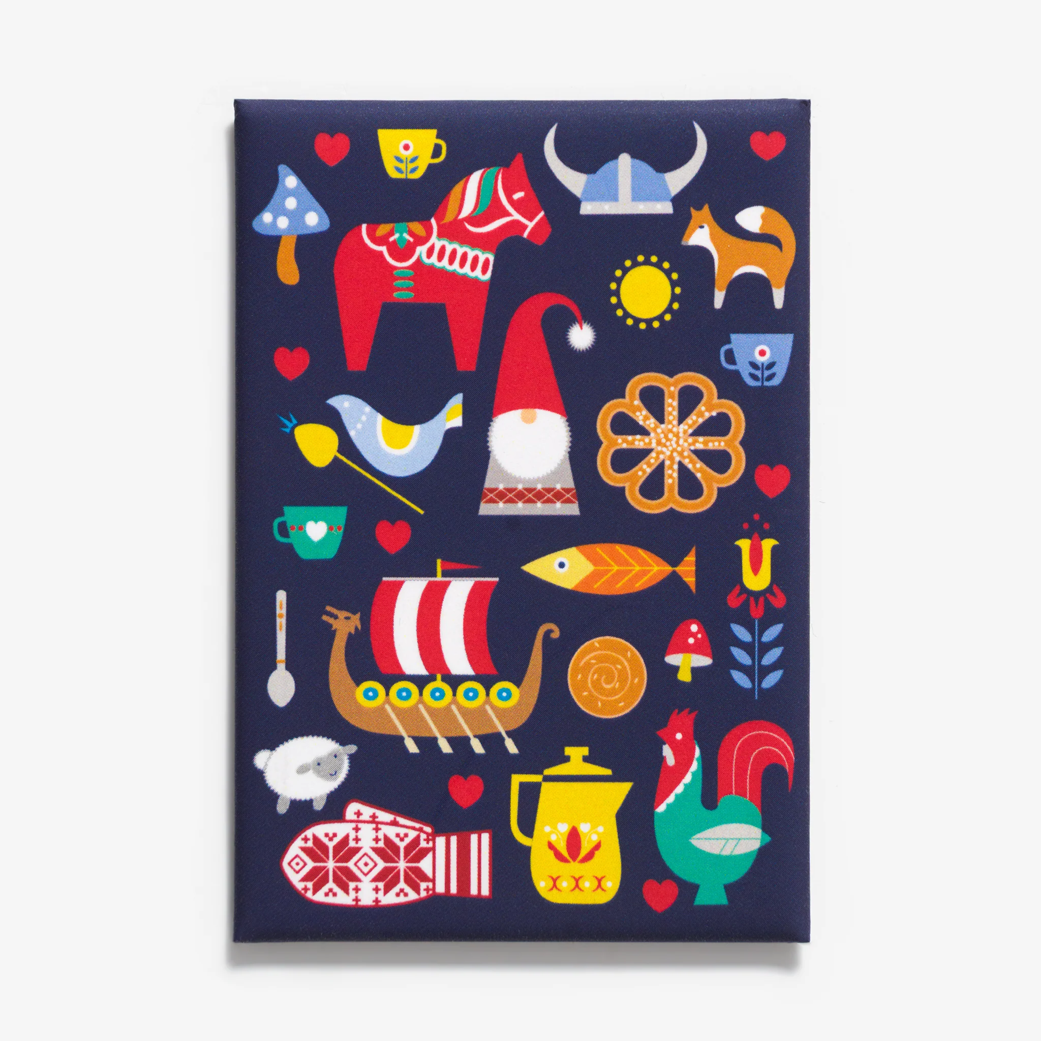 Nordic Love Magnet by Cindy Lindgren